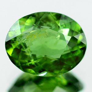 2.22 Ct. Oval Shape Natural Green Apatite Unheated Gem