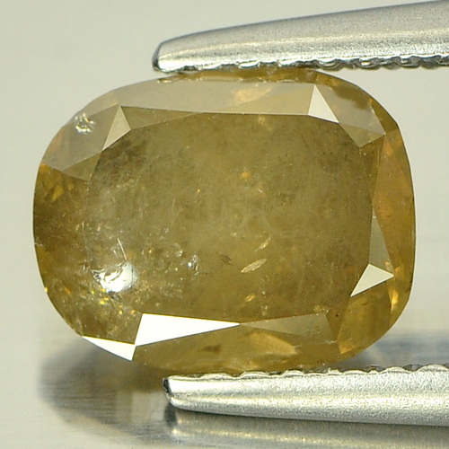 1.56 CT. ATTRACTIVE NATURAL FANCY YELLOW DIAMOND