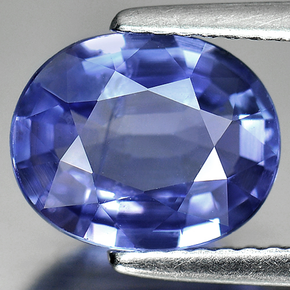 Certified Blue Sapphire 2.83 Ct. Oval 7.90 x 9.74 Mm. Natural Gemstone Ceylon