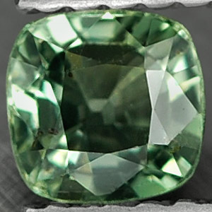 0.63 Ct. Awesome Natural Green Songea Sapphire Tanzania