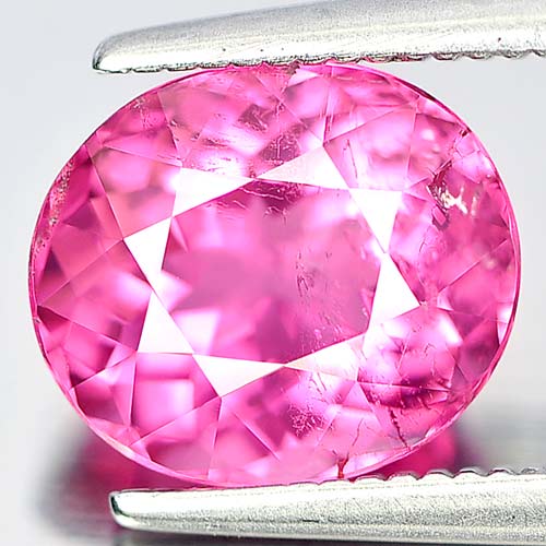 Goor Color 2.35 Ct. Oval Natural Pink Tourmaline From Nigeria
