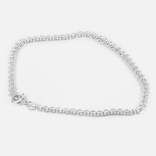 925 Sterling Silver Jewelry Bracelet Length 7 Inch. Wide Size 1.8 Mm.