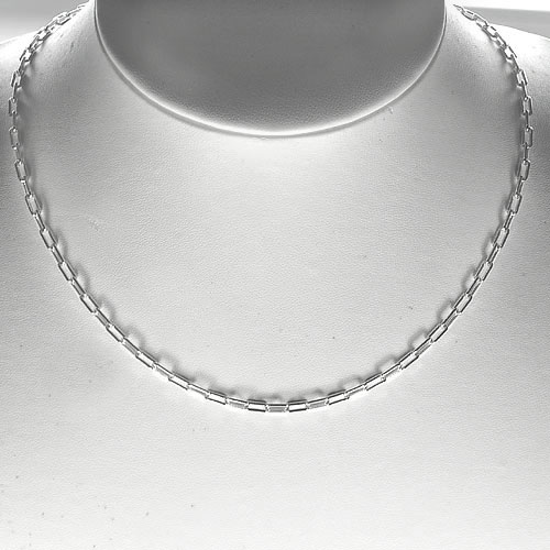 1 Pc. / $ 46.99 Wholesale 925 Sterling Silver Jewelry Necklace Length 20