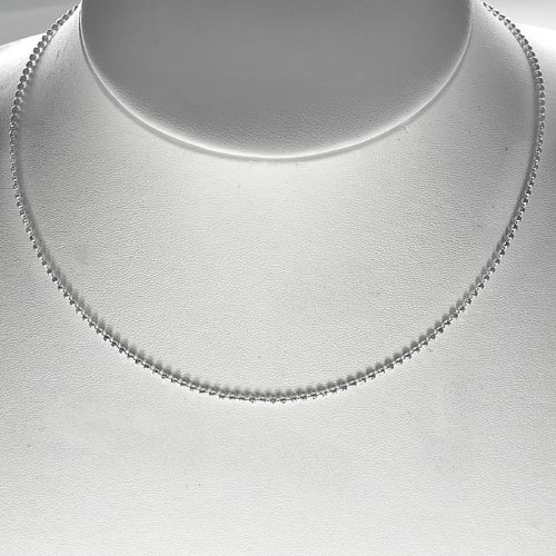 1 Pc. / $ 20.99 Wholesale 925 Sterling Silver Jewelry Necklace Length 18
