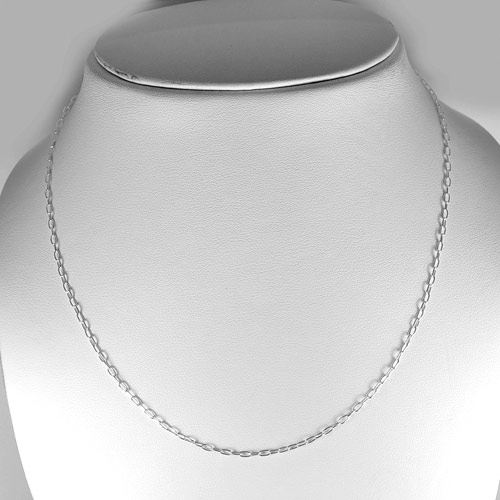 1 Pc. / $ 10.90 Wholesale 925 Sterling Silver Jewelry Necklace Length 18