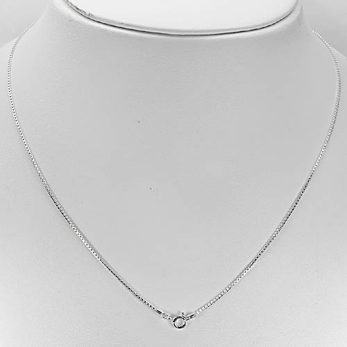 1 Pc. / $ 12.90 Wholesale 925 Sterling Silver Jewelry Necklace Length 18