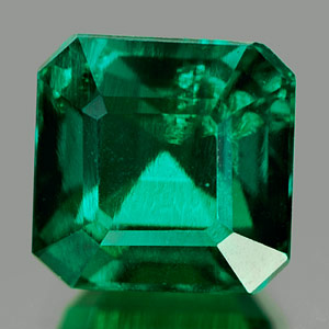 1.29 Ct. Calibrate Size Green Emerald Created Gem