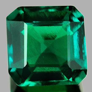 1.36 Ct. Alluring Octagon Shape Green Emerald Created Unheated