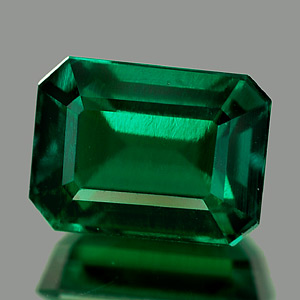 1.77 Ct. Clean Calibrate Size Green Emerald Created Gem