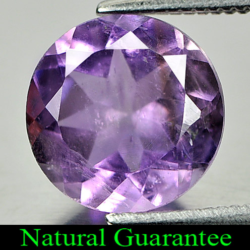 2.31 Ct. Natural Purple Amethyst Gemstone Round Shape From Brazil