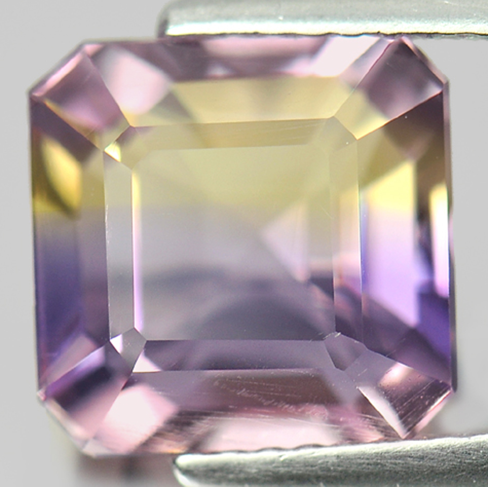 4.38 Ct. Delightful Gems Octagon Shape Natural Bi Color Ametrine Unheated