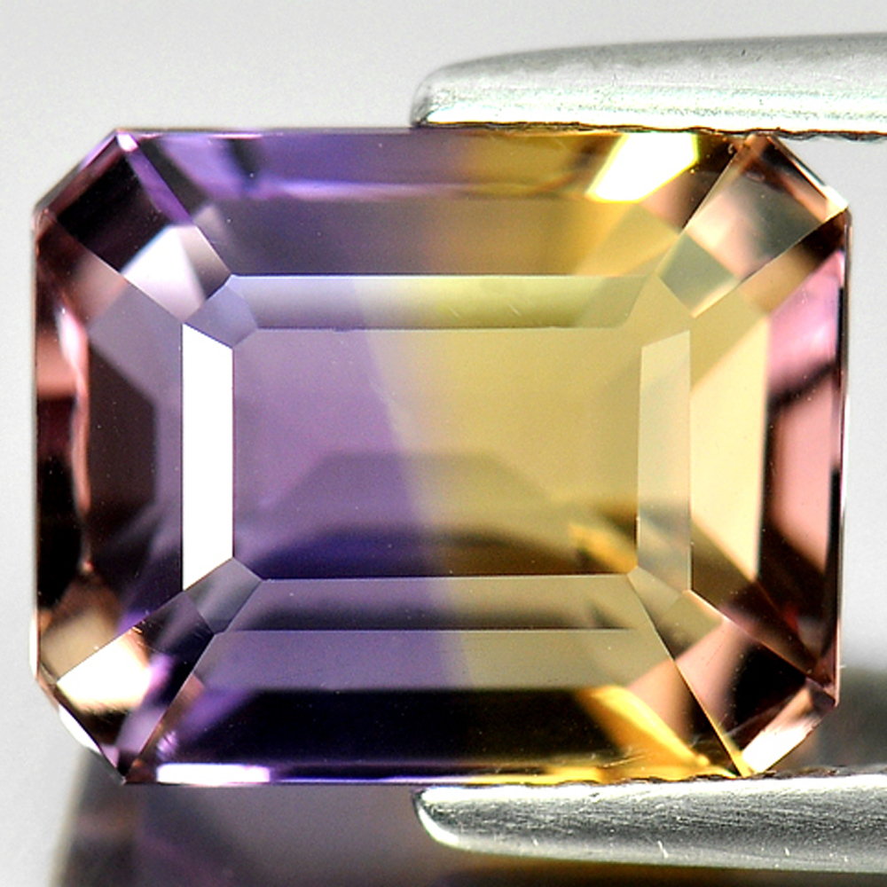 4.67 Ct. Natural Gemstone Bi Color Ametrine Octagon Shape Unheated