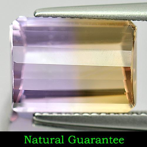 Nice Gem 6.22 Ct. Clean Natural Bi Color Ametrine Octagon Shape