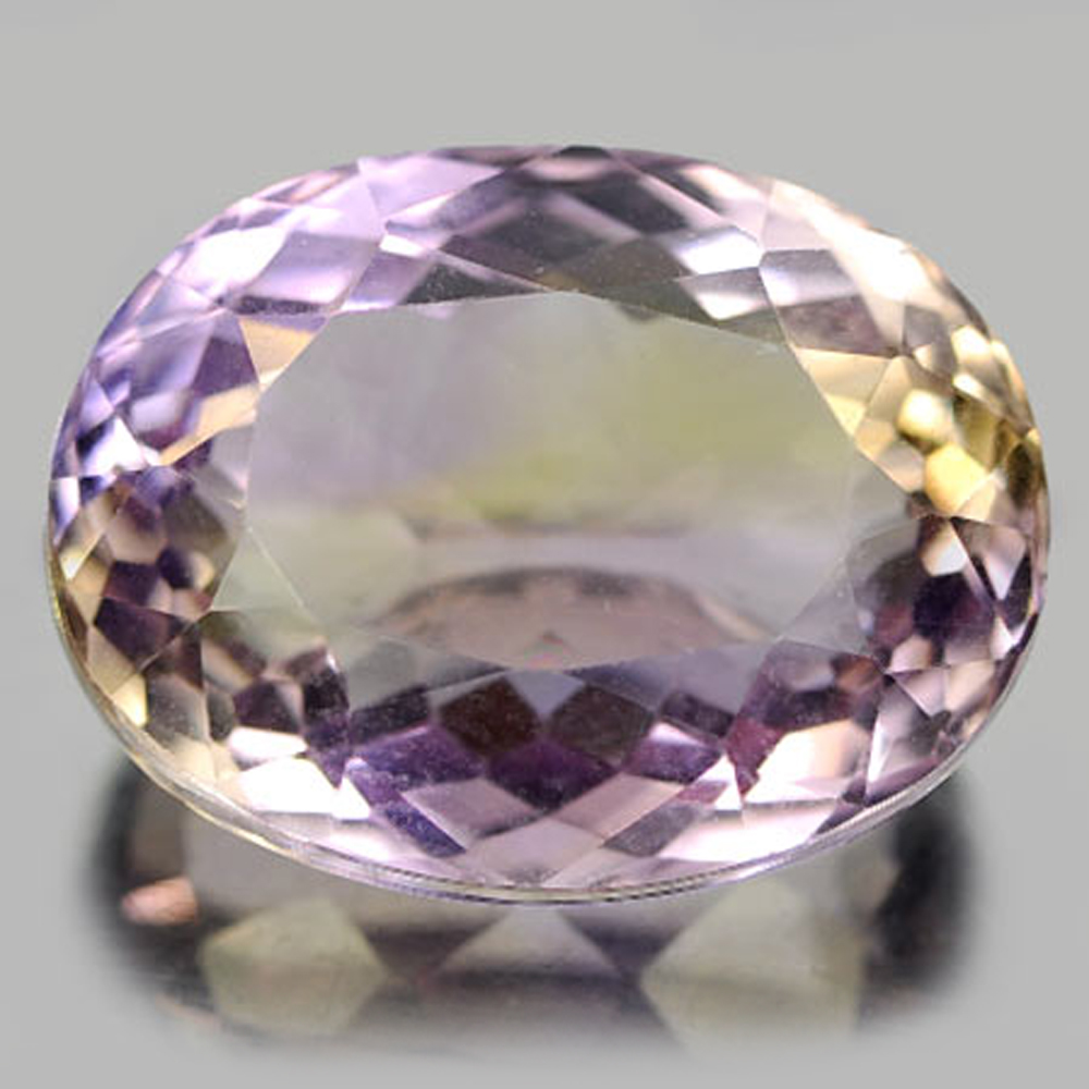 9.28 Ct. Clean Attractive Oval Natural Gem Bi Color Ametrine Unheated