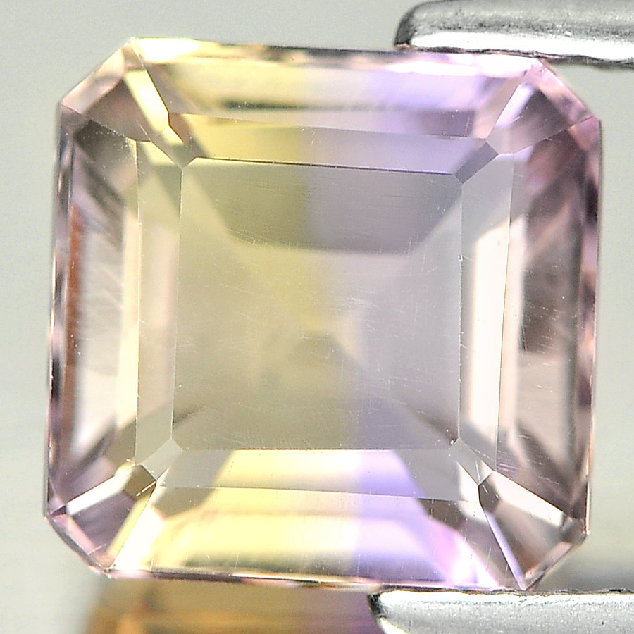 3.45 Ct. Lovely Octagon Shape Natural Gemstone Bi Color Ametrine Unheated