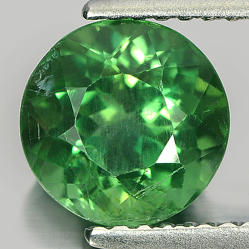 1.91 Ct. Natural Green Apatite From Tanzania Round Shape
