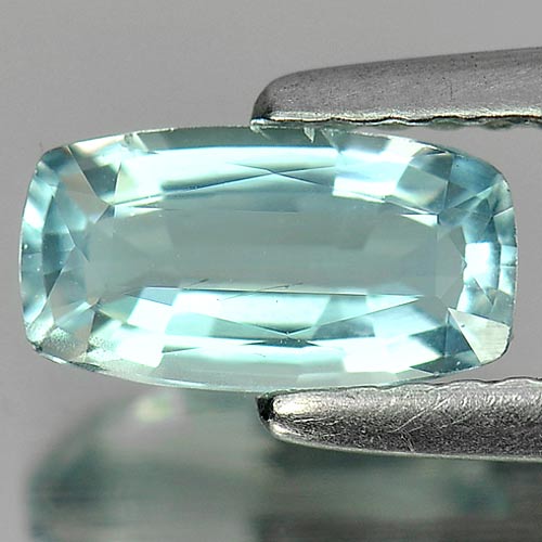 0.69 Ct. Cushion Shape Natural Light Blue Aquamarine Gemstone