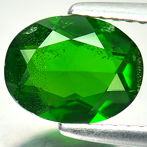 Unheated 1.49 Ct. Oval Natural Green Chrome Diopside