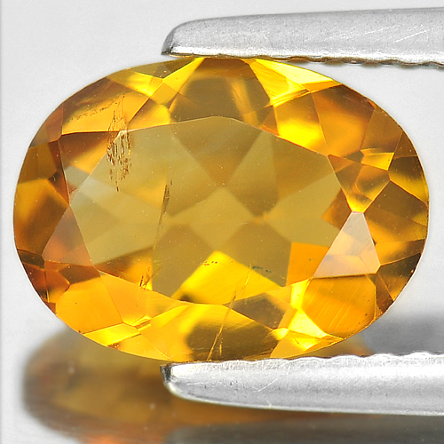 1.72 Ct. Charming Gem Natural Yellow Citrine Oval Shape Brazil