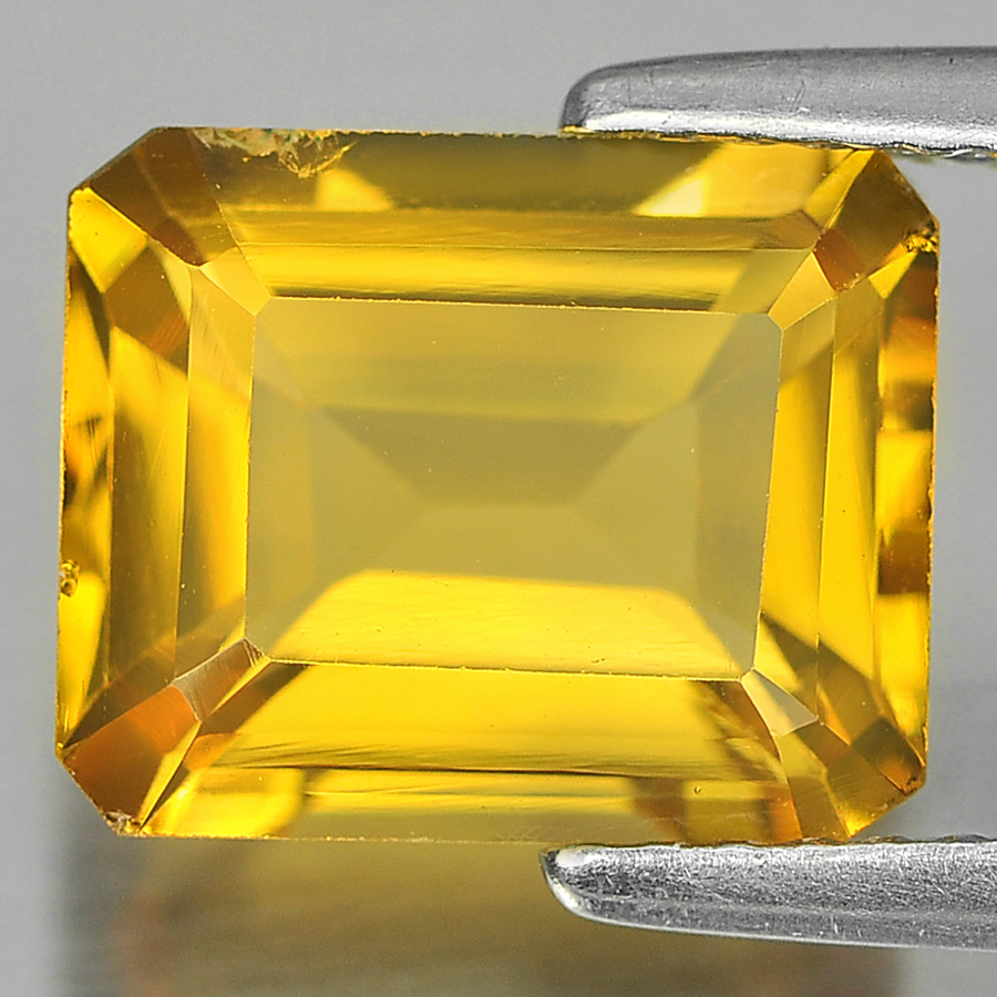 Lovely 2.97 Ct. Calibrate Size Octagon Shape 10 x 8 Mm. Natural Yellow Citrine
