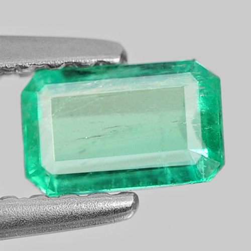 0.42 Ct. Attractive Natural Rich Green Emerald Unheated