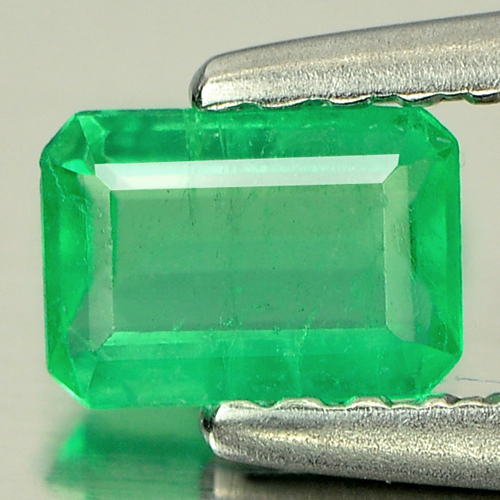 0.30 Ct. Natural Gemstone Green Emerald Octagon Shape