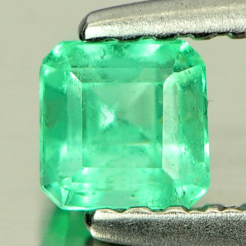 0.84 Ct. Matey Natural Green Emerald Gemstone Octagon Cut Unheated