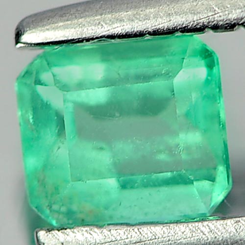 0.22 Ct. Natural Gemstone Green Emerald Octagon Shape