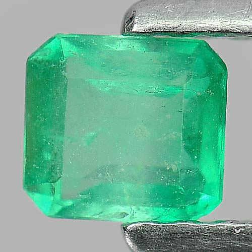 0.29 Ct. Octagon Shape Natural Green Emerald Gemstone Unheated