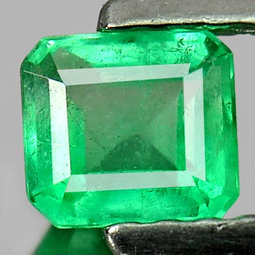 0.34 Ct. Natural Green Emerald Gemstone Octagon Shape
