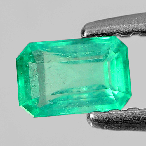 0.29 Ct. Matey Natural Gemstone Green Emerald Octagon Cut Unheated