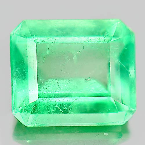 0.42 Ct. Alluring Natural Gemstone Green Emerald Octagon Shape Unheated