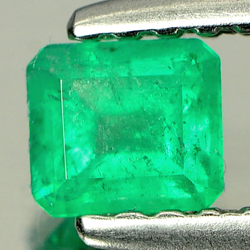 0.25 Ct. Octagon Cut Natural Gemstone Green Emerald Unheated