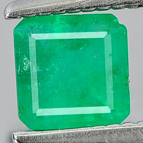 0.47 Ct. Octagon Shape Natural Green Emerald Gemstone