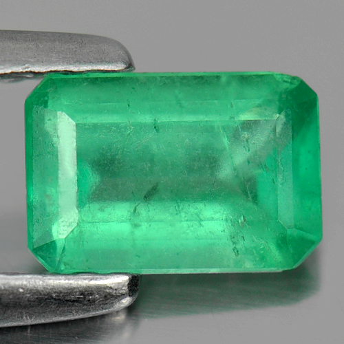 0.60 Ct. Natural Green Emerald Gemstone Octagon Shape