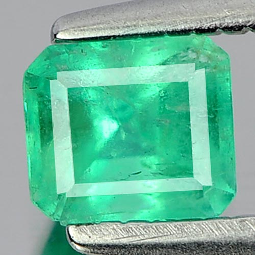 0.47 Ct. Octagon Shape Natural Gemstone Green Emerald Unheated