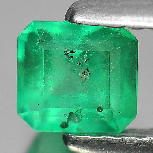 0.40 Ct. Natural Green Emerald Gemstone Octagon Cut Unheated