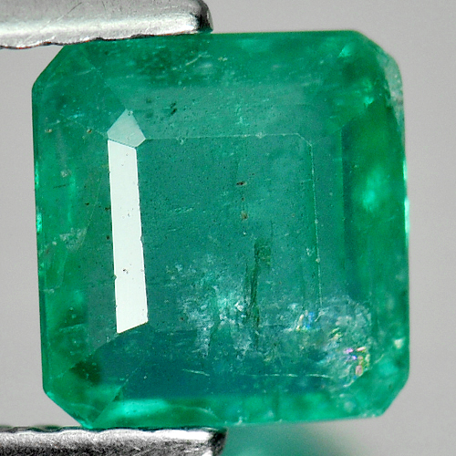 Certified 1.74 Ct. Octagon Shape Natural Green Emerald Gemstone