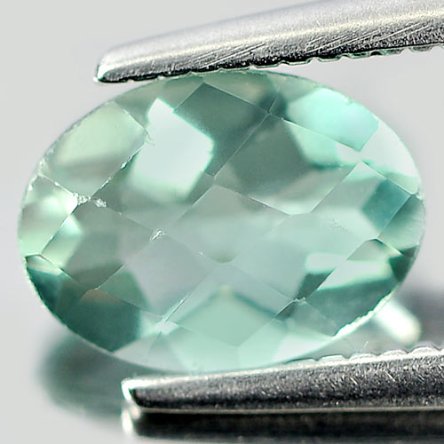Calibrate Size 1.21 Ct. Oval Natural Green Flourite Unheated