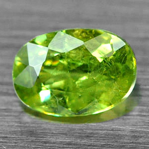 1.06 Ct. Oval Shape Natural Green Demantoid Garnet Gemstone