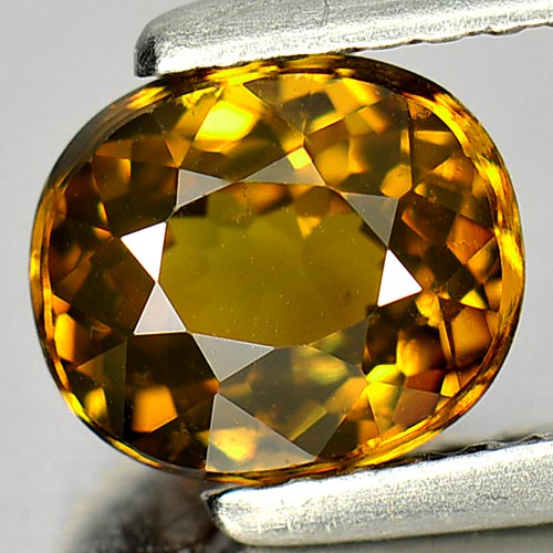1.47 Ct. Charming Gemstone Natural Yellow Demantoid Garnet Oval Shape