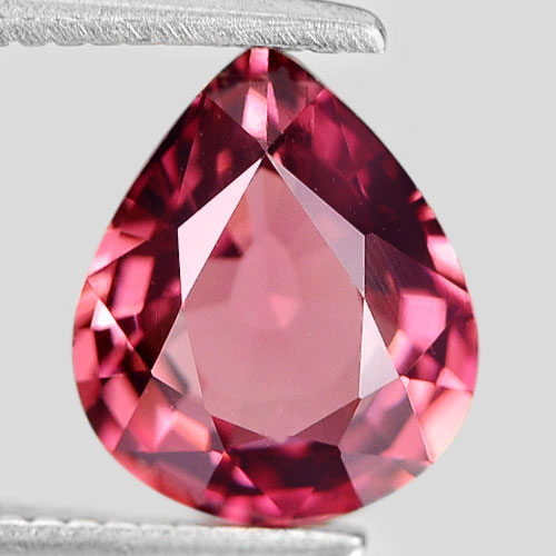 1.53 Ct. Pear Shape Natural Gemstone Purplish Pink Rhodolite Garnet Unheated