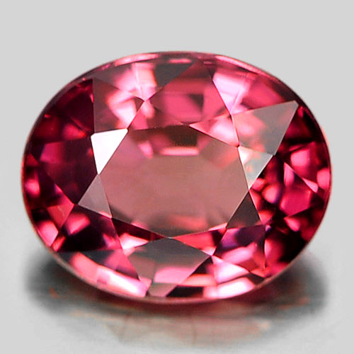 1.42 Ct. Oval Shape Natural Gemstone Purplish Pink Rhodolite Garnet Tanzania