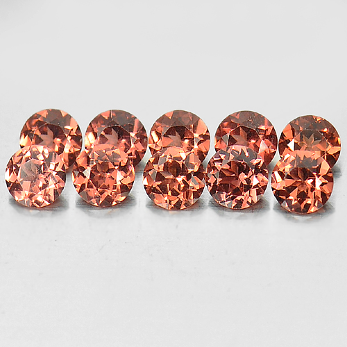 1.88 Ct. 10 Pcs. Natural Purplish Pink Rhodolite Garnet Gemstones Unheated