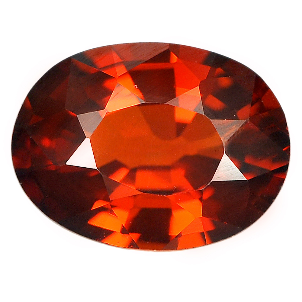 1.02 Ct. Oval Shape Natural Gemstone Reddish Orange Spessartine Garnet Unheated