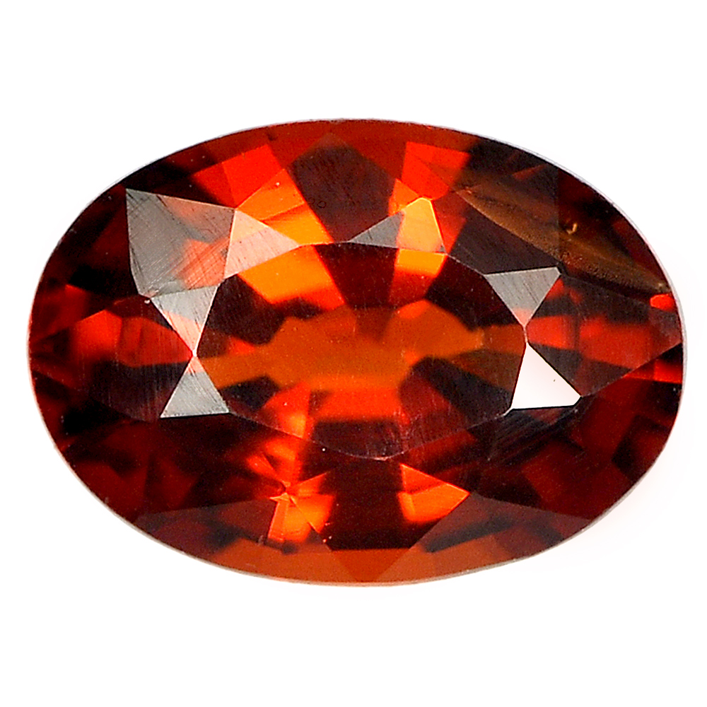 1.01 Ct. Oval Shape Natural Gemstone Reddish Orange Spessartine Garnet Unheated