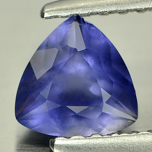 0.51 Ct. Natural Gemstone Violet Blue Iolite Trilliant Cut Unheated