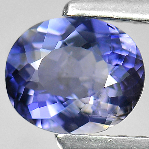 Unheated 0.63 Ct. Oval Shape Natural Violet Blue Iolite Gemstone