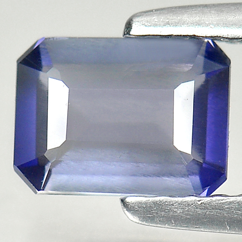 0.63 Ct. Natural Gemstone Violet Blue Iolite Octagon Shape Unheated