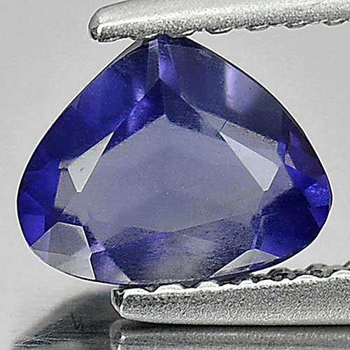 0.60 Ct. Alluring Pear Natural Gemstone Violet Blue Iolite Madagascar